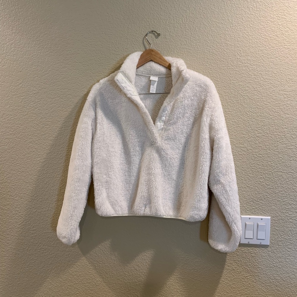 H&M fluffy jacket